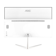 AOC 美人鱼系列四核一体机电脑 商务办公家用娱乐台式电脑整机 四核J4105+8G+256G固态(白色） 23.8英寸高清屏
